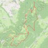 Itinéraire Le revard-montagne de bange, distance, dénivelé, altitude, carte, profil, trace GPS