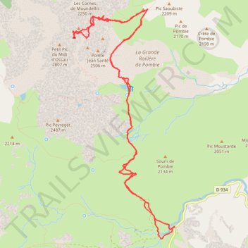 Itinéraire www.ibpindex.com 36533352869039, distance, dénivelé, altitude, carte, profil, trace GPS