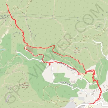 Itinéraire 10/06/2012 15:26 Font De Mai Col Aubignane, distance, dénivelé, altitude, carte, profil, trace GPS