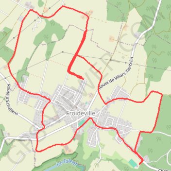 Itinéraire 20220830_155039.gpx, distance, dénivelé, altitude, carte, profil, trace GPS