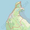 Itinéraire 🚴 Trace de la Pointe du Médoc, distance, dénivelé, altitude, carte, profil, trace GPS