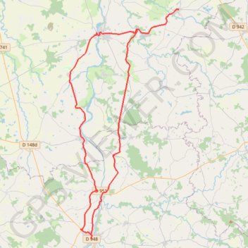 Itinéraire liberty-2023-02-11T17_51_40.768Z, distance, dénivelé, altitude, carte, profil, trace GPS