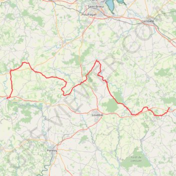 Itinéraire tca 2021 etape 2 v2, distance, dénivelé, altitude, carte, profil, trace GPS