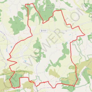 Itinéraire Plougonven Circuit des Crêtes, distance, dénivelé, altitude, carte, profil, trace GPS