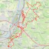 Itinéraire 70km, distance, dénivelé, altitude, carte, profil, trace GPS
