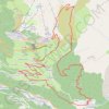 Itinéraire Montvalezan - forêt du Bec Rouge, distance, dénivelé, altitude, carte, profil, trace GPS