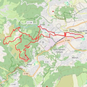 Itinéraire 2024-09-21-08-54-51, distance, dénivelé, altitude, carte, profil, trace GPS