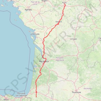 Itinéraire GR 655, distance, dénivelé, altitude, carte, profil, trace GPS