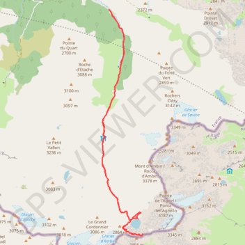 Itinéraire 2022-08-02 17:11:33, distance, dénivelé, altitude, carte, profil, trace GPS