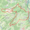 Itinéraire VTT, distance, dénivelé, altitude, carte, profil, trace GPS