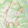 Itinéraire 45km RANDO 2022-14213008, distance, dénivelé, altitude, carte, profil, trace GPS