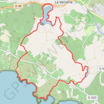 Itinéraire Bormes les Mimosas, distance, dénivelé, altitude, carte, profil, trace GPS