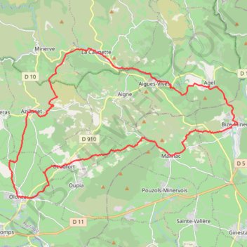 Itinéraire [object Object], distance, dénivelé, altitude, carte, profil, trace GPS