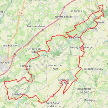 Itinéraire Le Locheur, distance, dénivelé, altitude, carte, profil, trace GPS