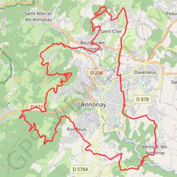 Itinéraire Sortie VTT dans l'après-midi, distance, dénivelé, altitude, carte, profil, trace GPS