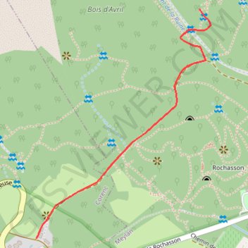 Itinéraire 2013-05-01T18:41:56Z, distance, dénivelé, altitude, carte, profil, trace GPS