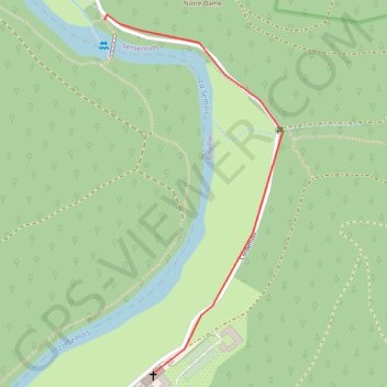 Itinéraire OpenLayers.Feature.Vector_1323, distance, dénivelé, altitude, carte, profil, trace GPS