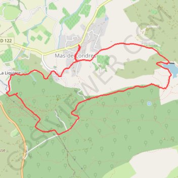 Itinéraire Mas de Londres (Hérault), distance, dénivelé, altitude, carte, profil, trace GPS
