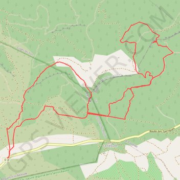 Itinéraire Le Gros Driou - Roquefort-la-Bédoule, distance, dénivelé, altitude, carte, profil, trace GPS