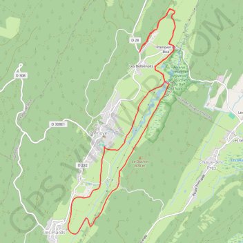 Itinéraire L'Arête Prénovel, distance, dénivelé, altitude, carte, profil, trace GPS