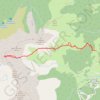 Itinéraire Le Planay-Arêches, distance, dénivelé, altitude, carte, profil, trace GPS