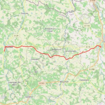 Itinéraire chemin Matys cond - mont, distance, dénivelé, altitude, carte, profil, trace GPS