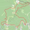 Itinéraire La Croix Scailles, distance, dénivelé, altitude, carte, profil, trace GPS