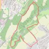 Itinéraire Les hauteurs de Fleurieu-sur-Saône, distance, dénivelé, altitude, carte, profil, trace GPS