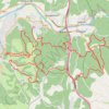 Itinéraire Begoux (Cahors) - Les Igues, distance, dénivelé, altitude, carte, profil, trace GPS