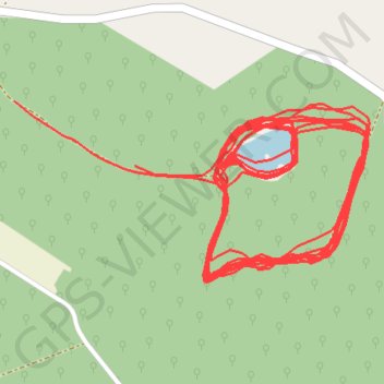 Itinéraire Montmain - Course à pied autour de l'Étang de la Gravelle, distance, dénivelé, altitude, carte, profil, trace GPS