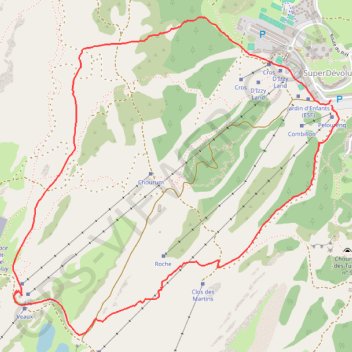 Itinéraire RSPG Superdévoluy le Jas, distance, dénivelé, altitude, carte, profil, trace GPS