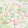 Itinéraire 2 - 57 km, distance, dénivelé, altitude, carte, profil, trace GPS