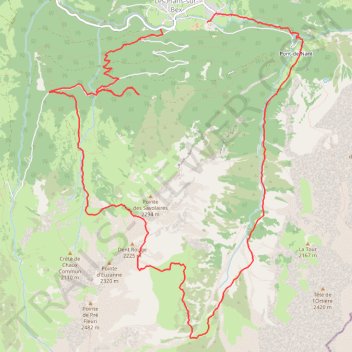 Itinéraire Col des Pauvres en boucle depuis Les Plans-sur-Bex, distance, dénivelé, altitude, carte, profil, trace GPS