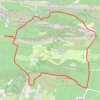 Itinéraire Mouriès Marche 26 déc. 2019 à 10:58, distance, dénivelé, altitude, carte, profil, trace GPS