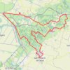 Itinéraire Arcais Marais Poitevin 33 kms, distance, dénivelé, altitude, carte, profil, trace GPS