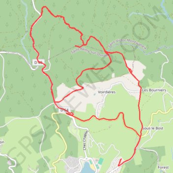 Itinéraire De%20Mar%2012%2C%202023, distance, dénivelé, altitude, carte, profil, trace GPS