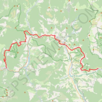 Itinéraire Chemins du Soleil - Les Sentiers de la Clairette (B3), distance, dénivelé, altitude, carte, profil, trace GPS