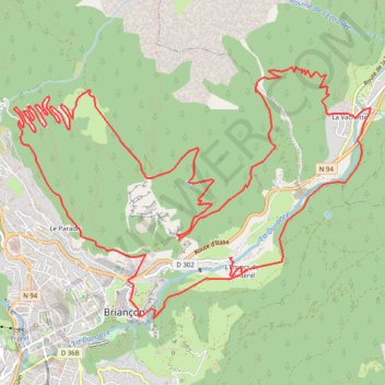 Itinéraire 51 Lacets, distance, dénivelé, altitude, carte, profil, trace GPS