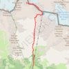 Itinéraire De Vernago vers ötzi par Similaun hütte, distance, dénivelé, altitude, carte, profil, trace GPS