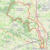 Itinéraire Bains de boue en foret de mezières, distance, dénivelé, altitude, carte, profil, trace GPS