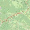 Itinéraire Roncevaux - Zubiri, distance, dénivelé, altitude, carte, profil, trace GPS