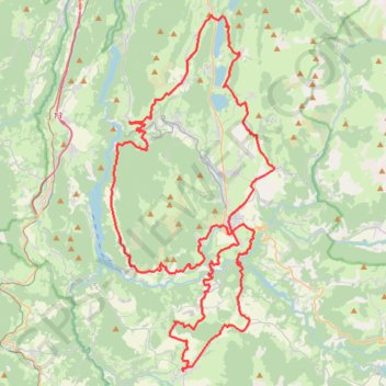 Itinéraire Les corniches du Drac, distance, dénivelé, altitude, carte, profil, trace GPS