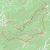 Itinéraire Gigondas-Dentelles (Vaucluse), distance, dénivelé, altitude, carte, profil, trace GPS