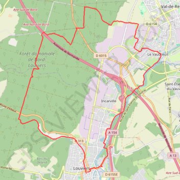 Itinéraire Le grand tour du Coyote, distance, dénivelé, altitude, carte, profil, trace GPS