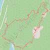 Itinéraire Loop hike on Montagne Verte, distance, dénivelé, altitude, carte, profil, trace GPS