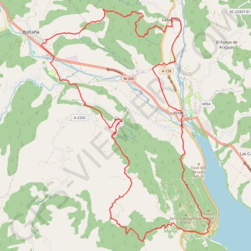 Itinéraire Ainsa Morillo Sarratias Guaso Boltana Labuerda, distance, dénivelé, altitude, carte, profil, trace GPS