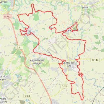 Itinéraire La Randonnée De La Fressure, distance, dénivelé, altitude, carte, profil, trace GPS