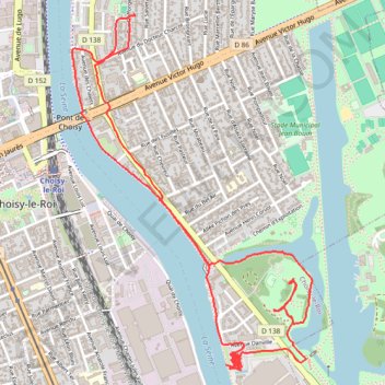 Itinéraire TRK-2021-11-01, distance, dénivelé, altitude, carte, profil, trace GPS