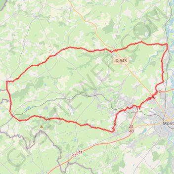 Itinéraire Parcours Permanent 10-5743967, distance, dénivelé, altitude, carte, profil, trace GPS