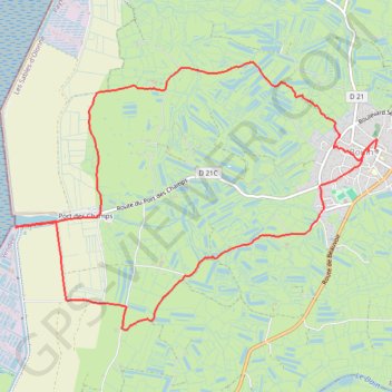 Itinéraire track, distance, dénivelé, altitude, carte, profil, trace GPS